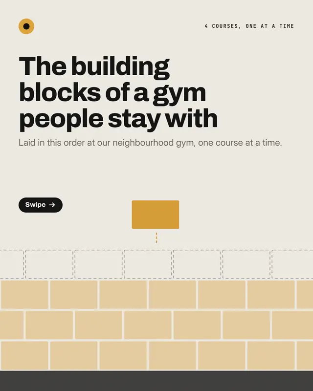 Brick by brick — sample creative