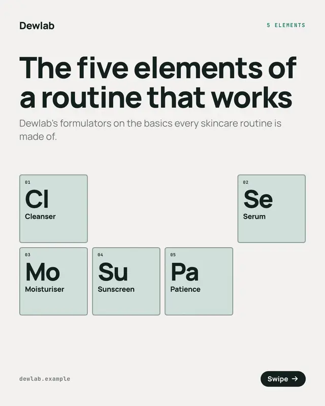 Element tiles — sample creative