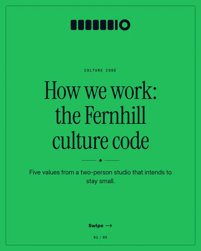 Culture code — sample creative