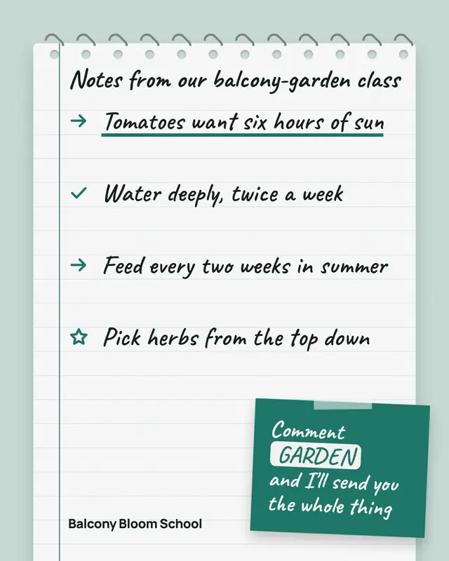 Notebook notes — sample creative