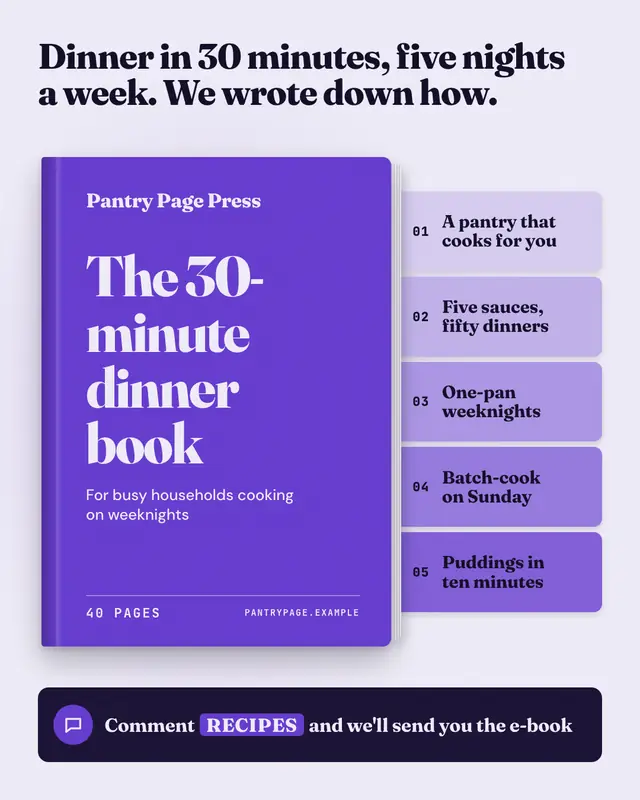 Playbook cover — sample creative