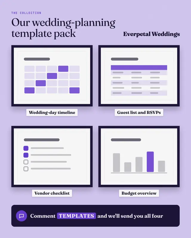 Template gallery — sample creative
