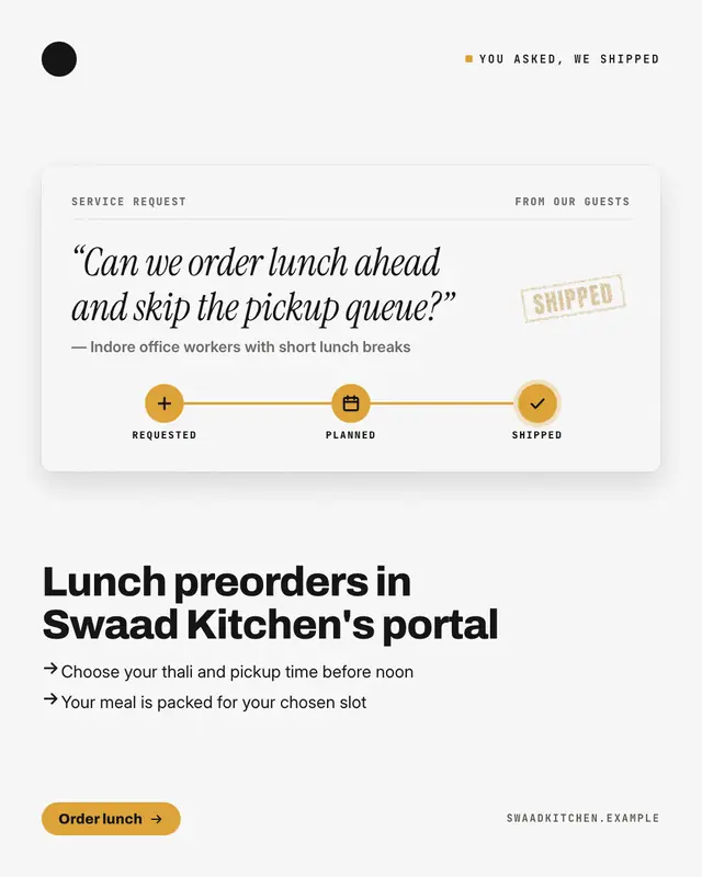 You asked, it's here — sample creative