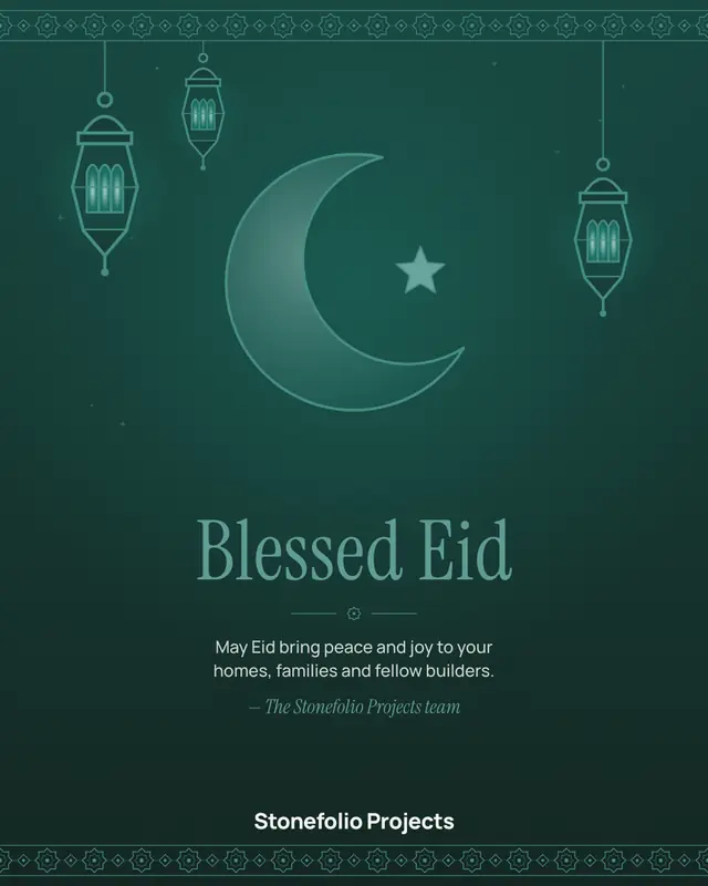 Eid greeting — sample creative