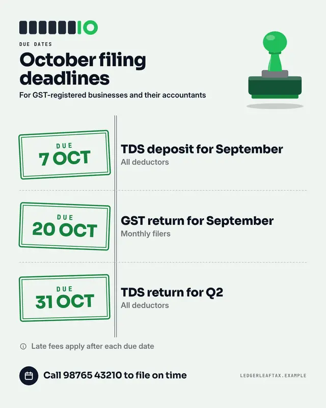 Deadline stamps — sample creative
