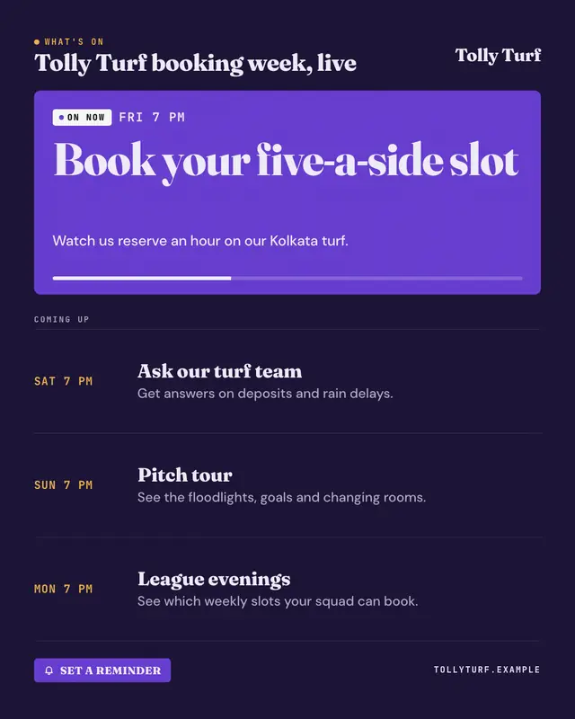 TV listings: what's on — sample creative