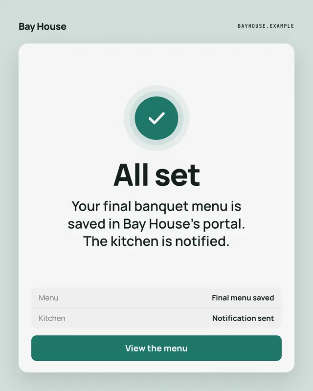 All set — sample creative